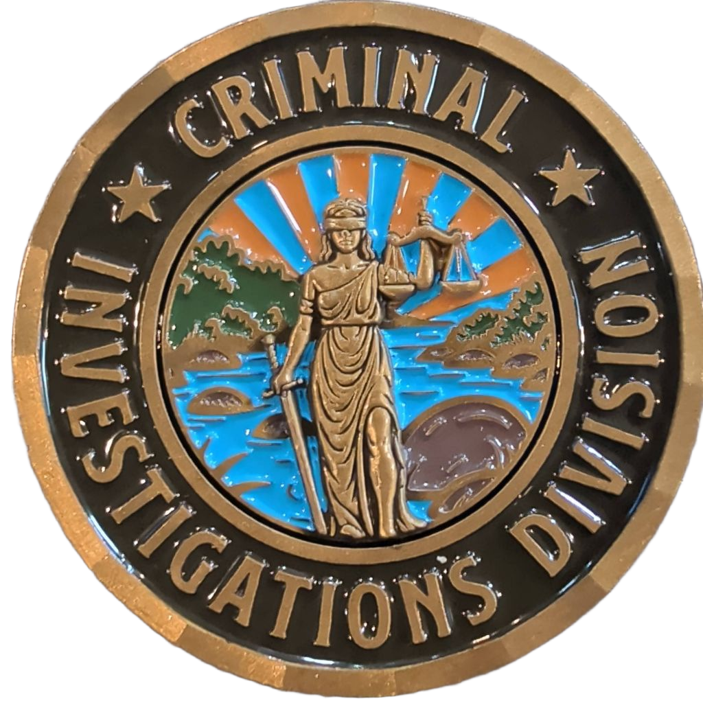 Coffee County Sheriff's Office CID — back
