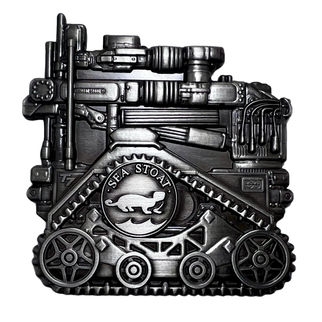 Sea Stoat coin - Harris T7 Bomb disposal RCV — front