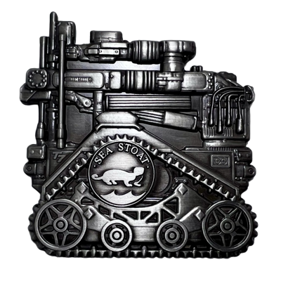 Sea Stoat coin - Harris T7 Bomb disposal RCV