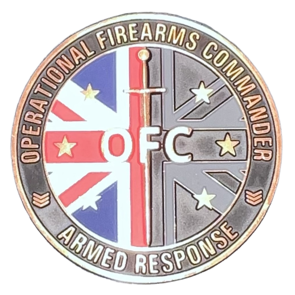 Kent Police Tactical Firearms Unit Operational Firearms Commander Armed Response — front