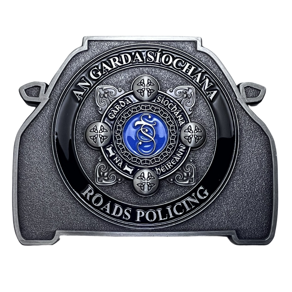 Garda roads policing Octavia — back