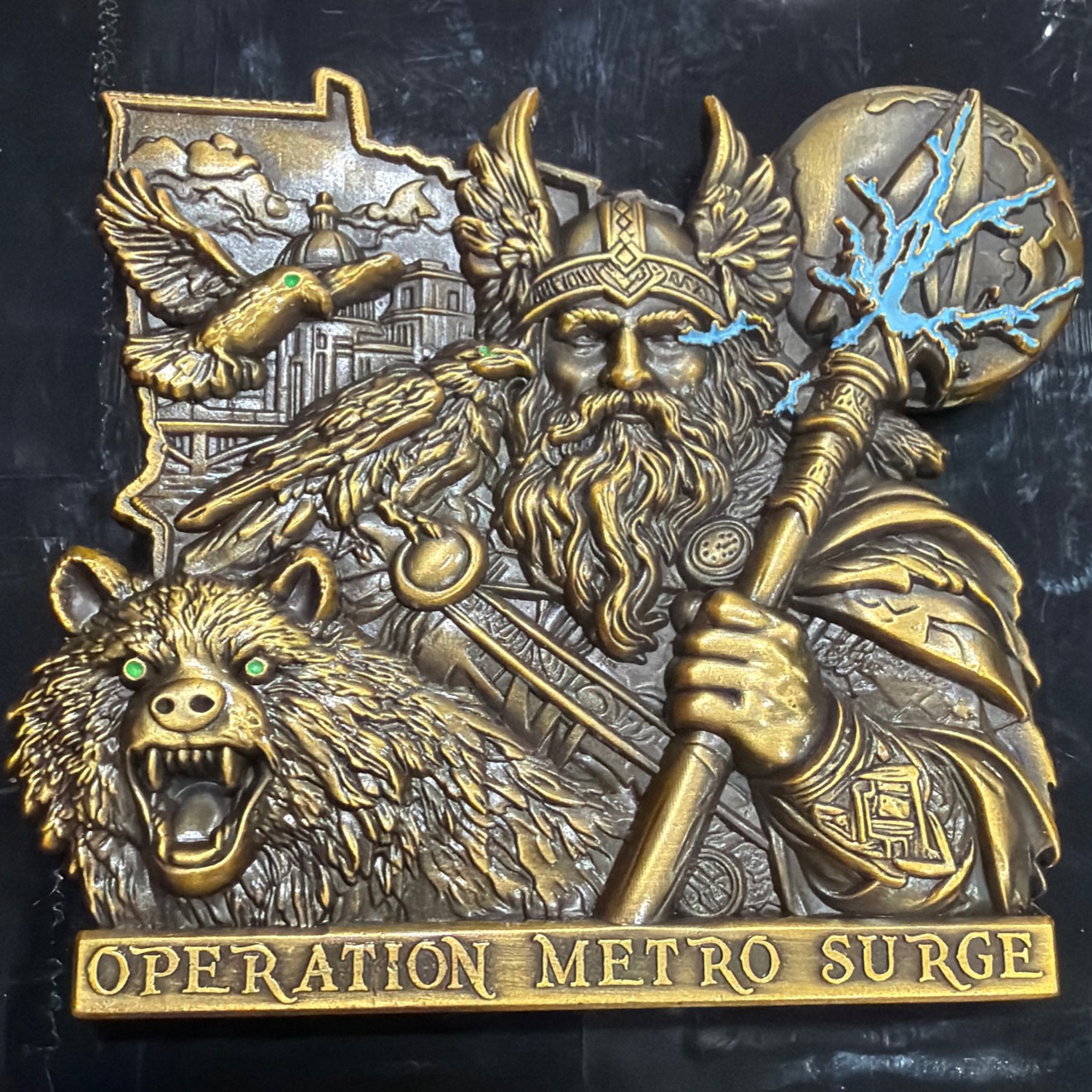 Operation Metro Surge 2.0 ICE — front