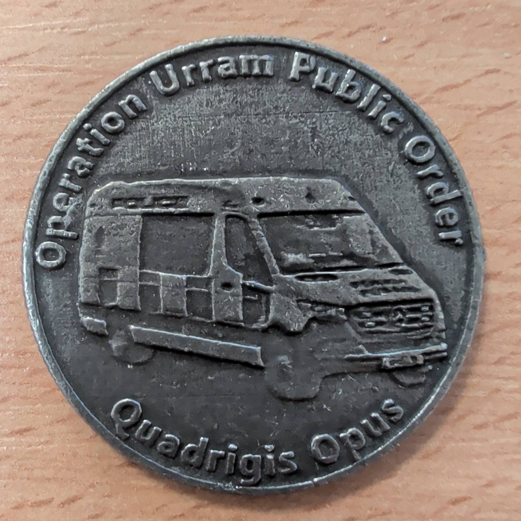 Op Urram Cop 26 Bronze Public Order Team — front