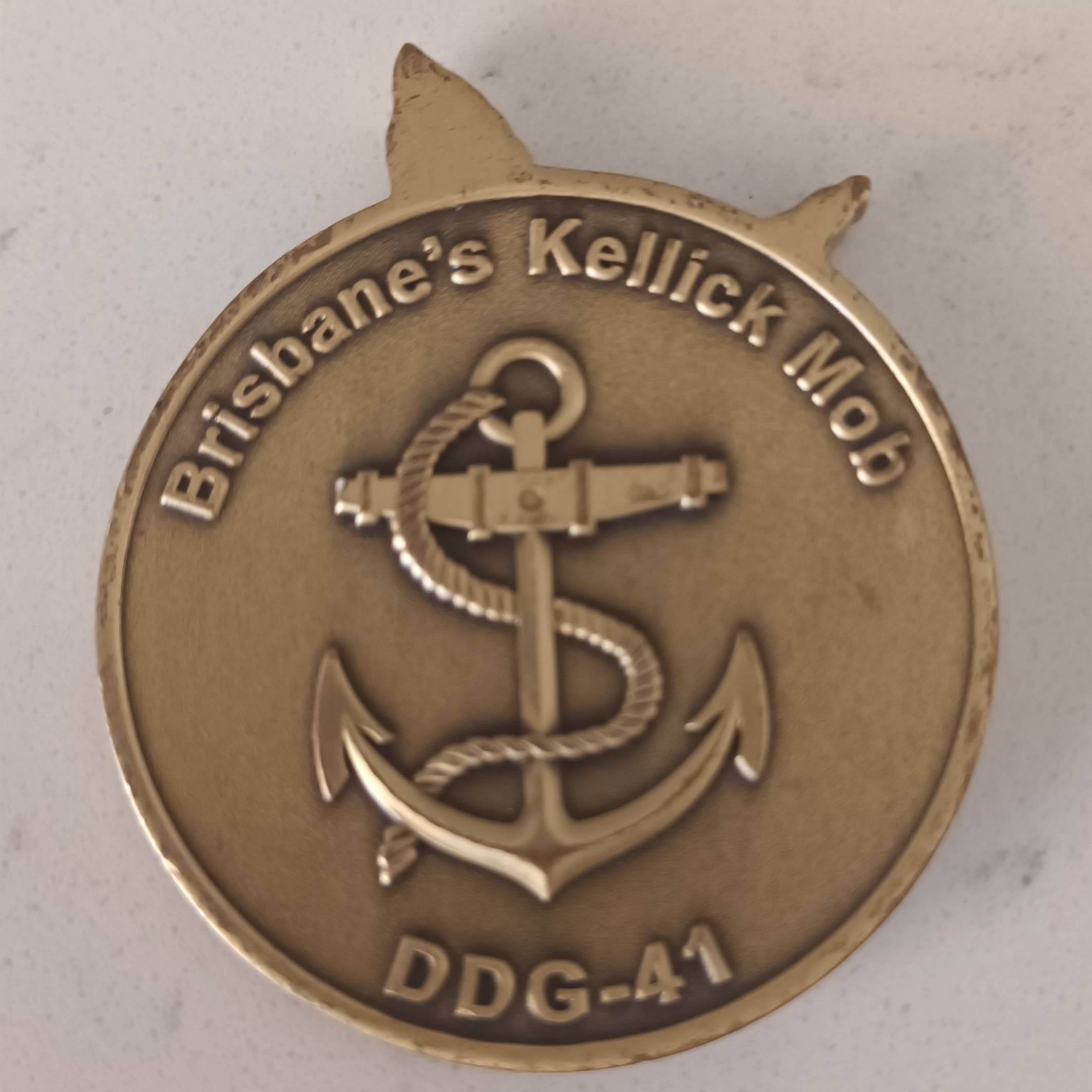 HMAS Brisbane III DDG 41 Kellic Mob — back