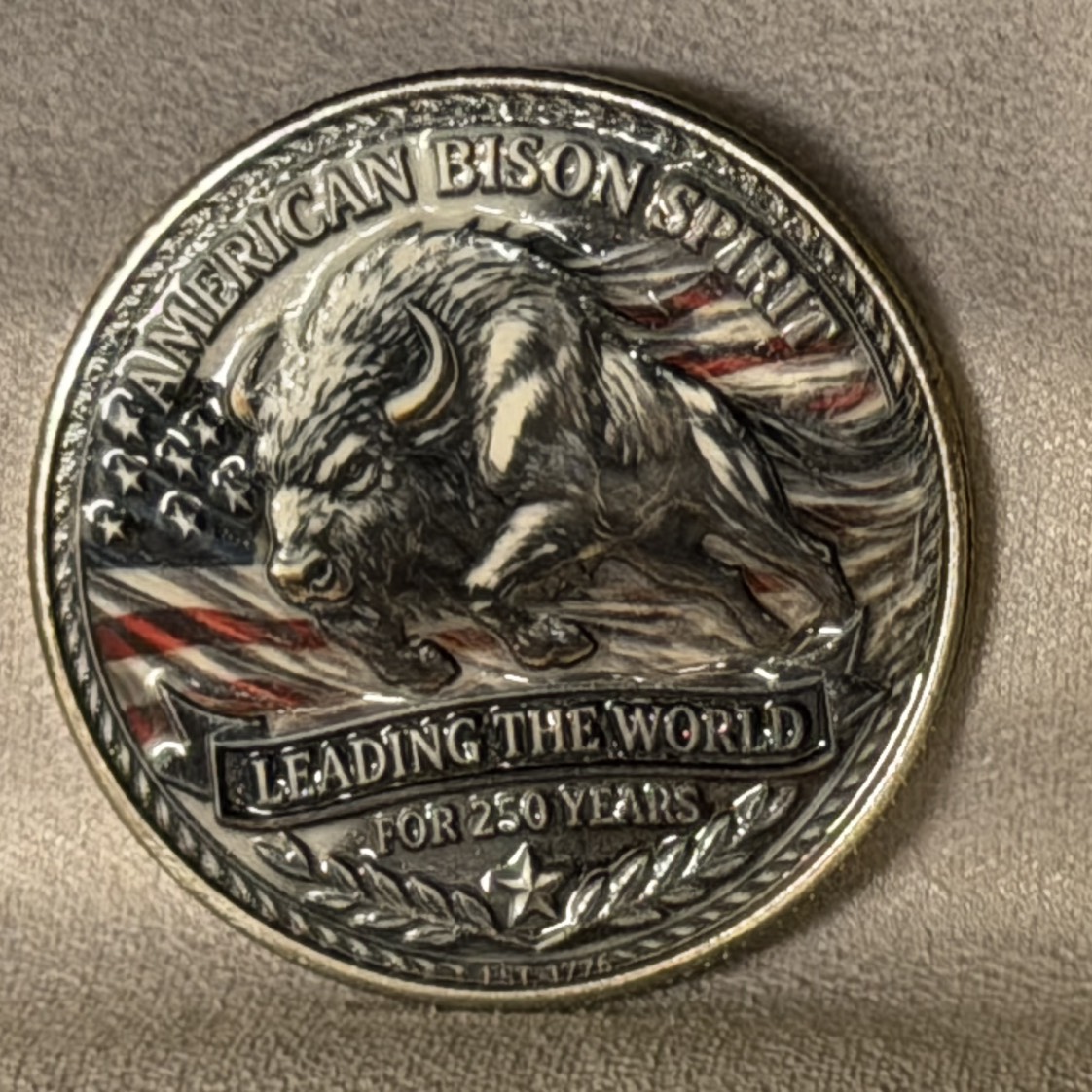 Bison — front