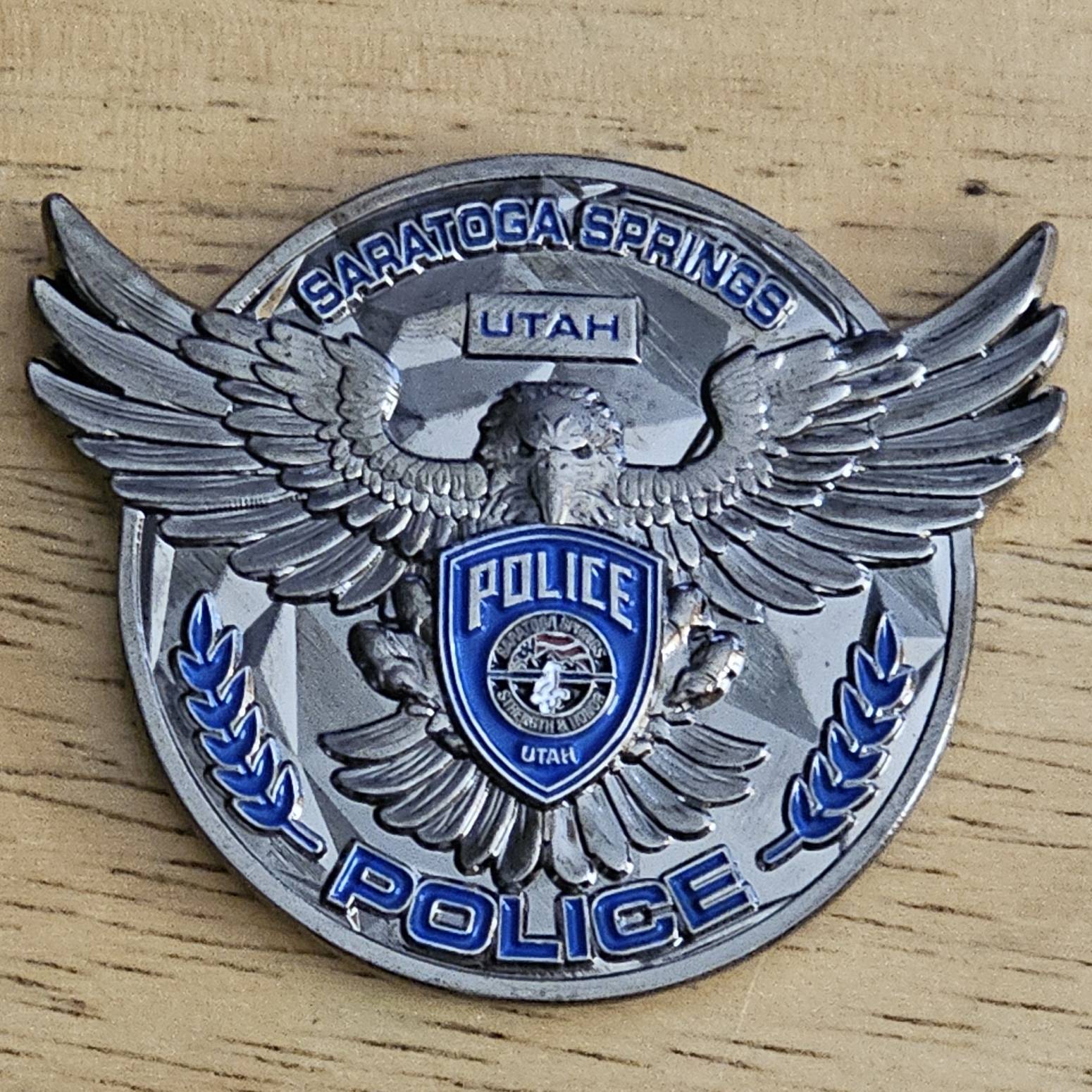 Bluffdale/Saratoga Springs Police Department — back