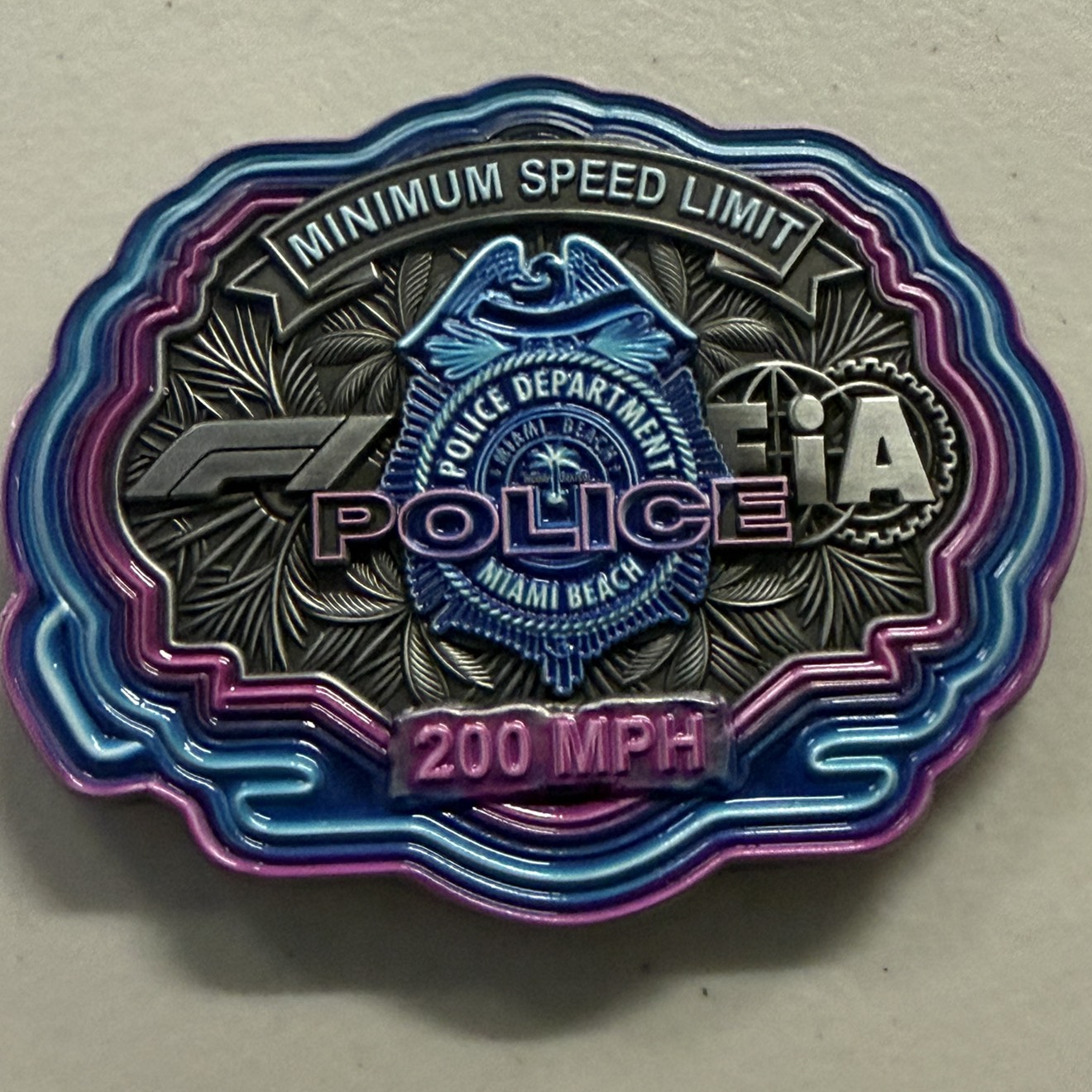 Miami Beach Police 2026 Grand Prix — back
