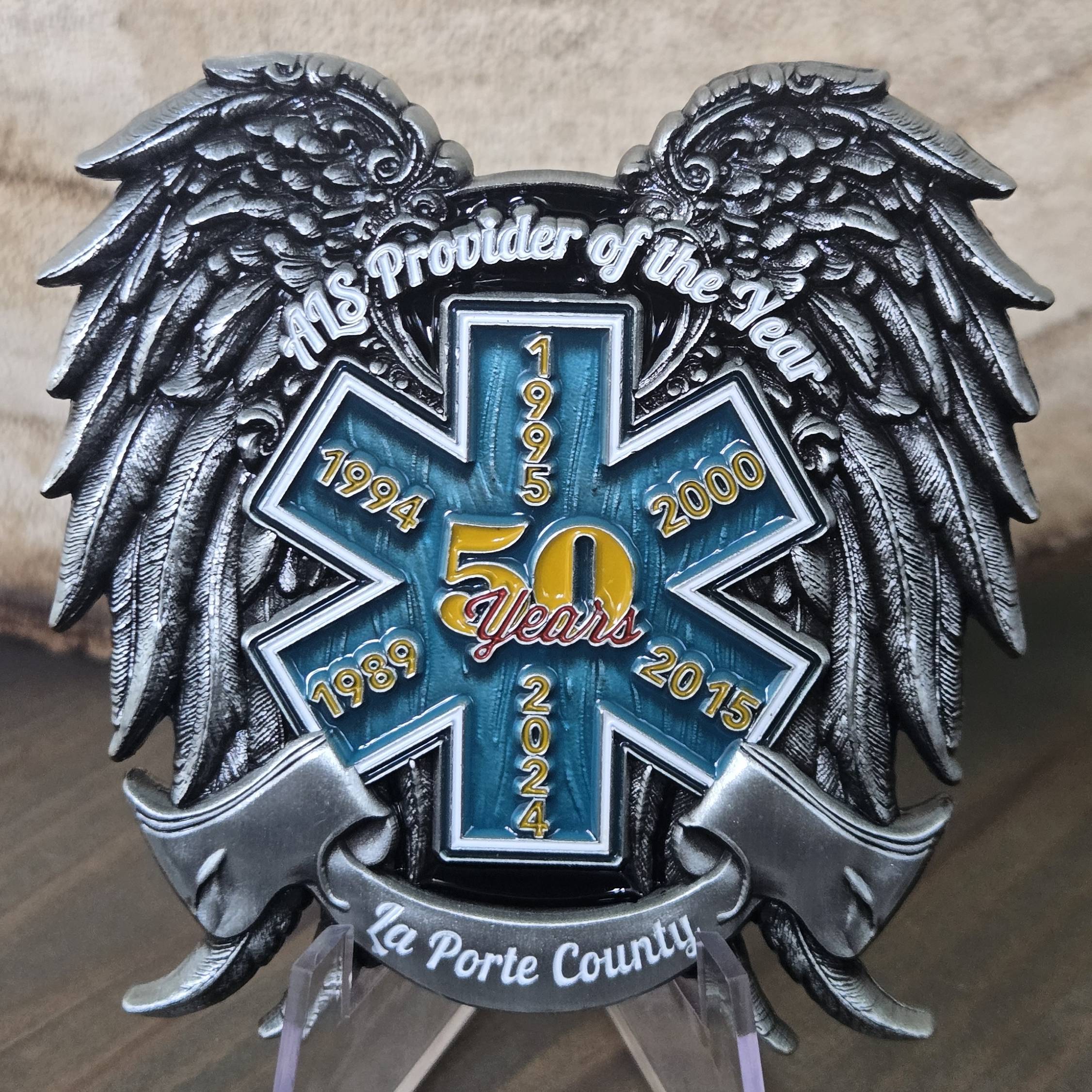 La Porte County EMS — back