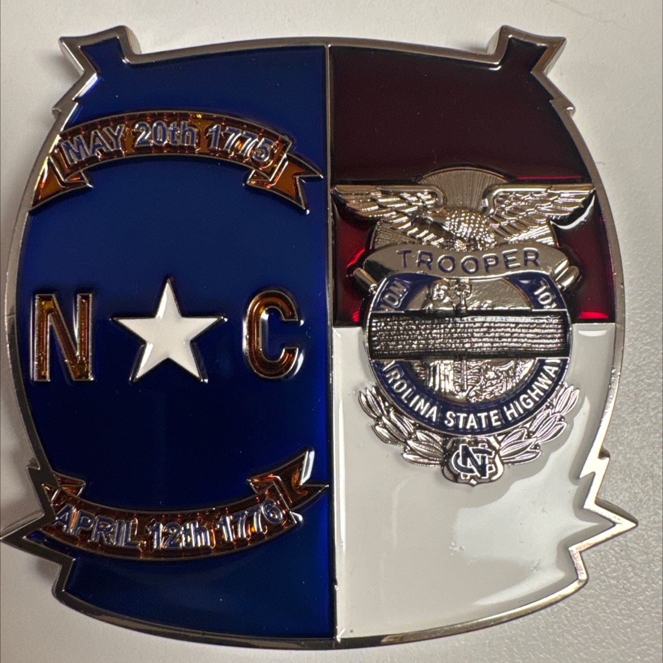 North Carolina Department of Public Safety Honor Guard — front