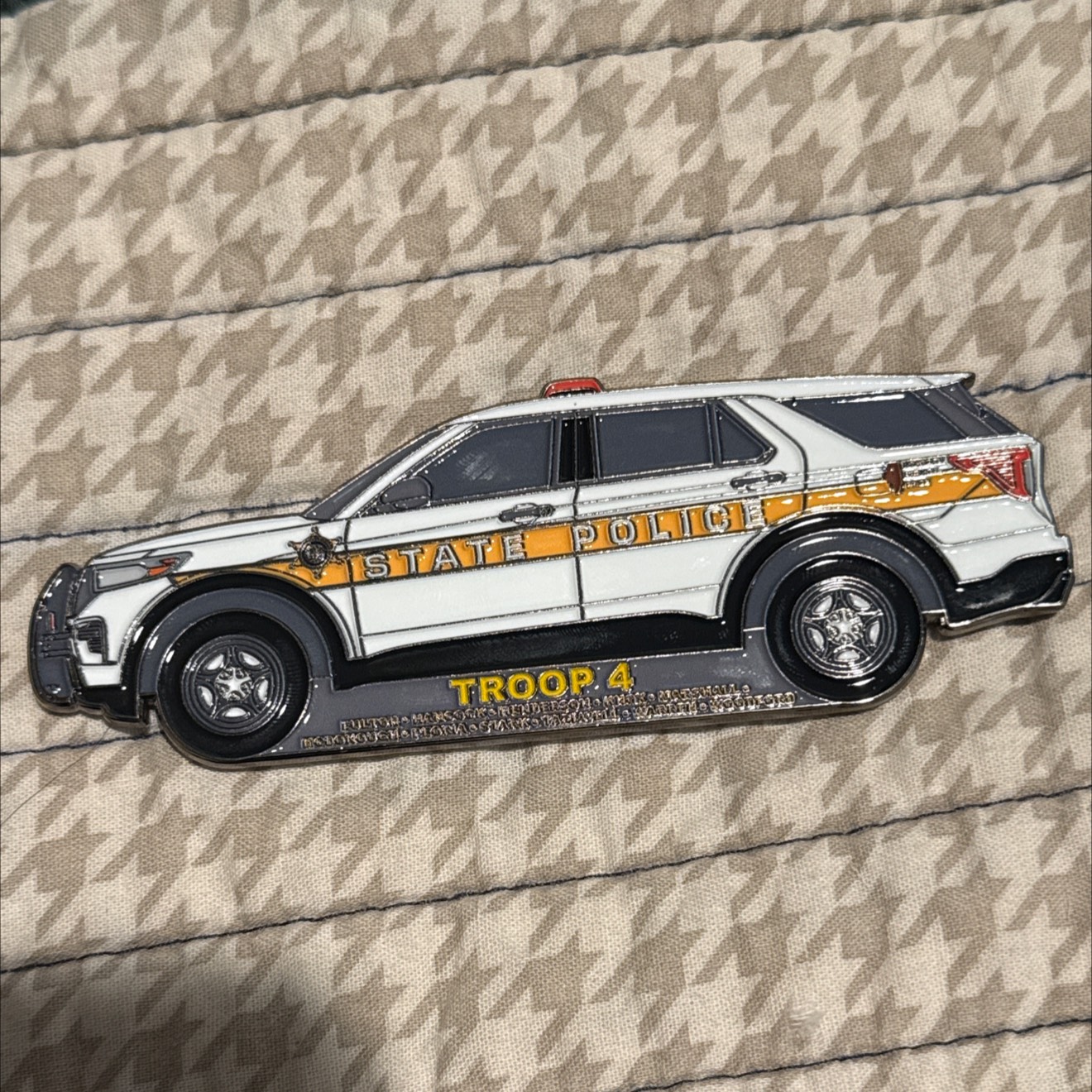 Illinois state police troop 4 — front