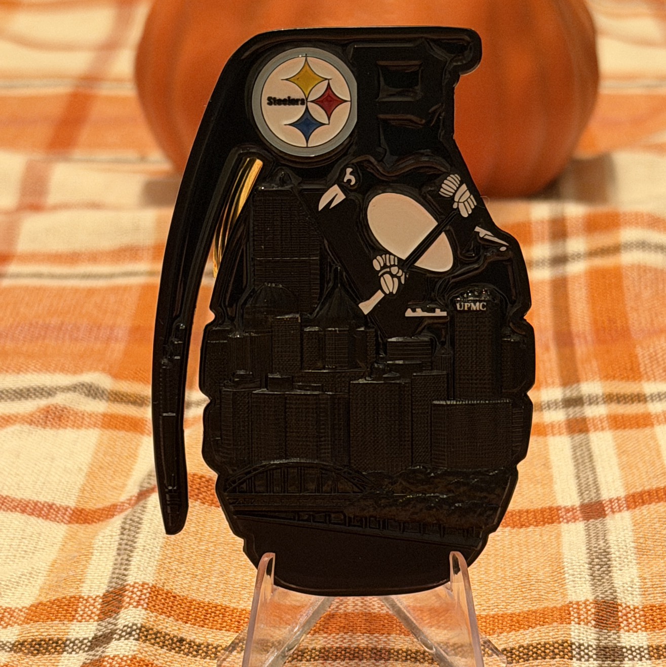 Pennsylvania State Police Penguin Grenade (camo) — back