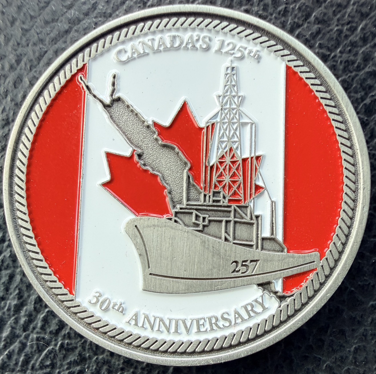 HMCS Restigouche - DDE 257 — back