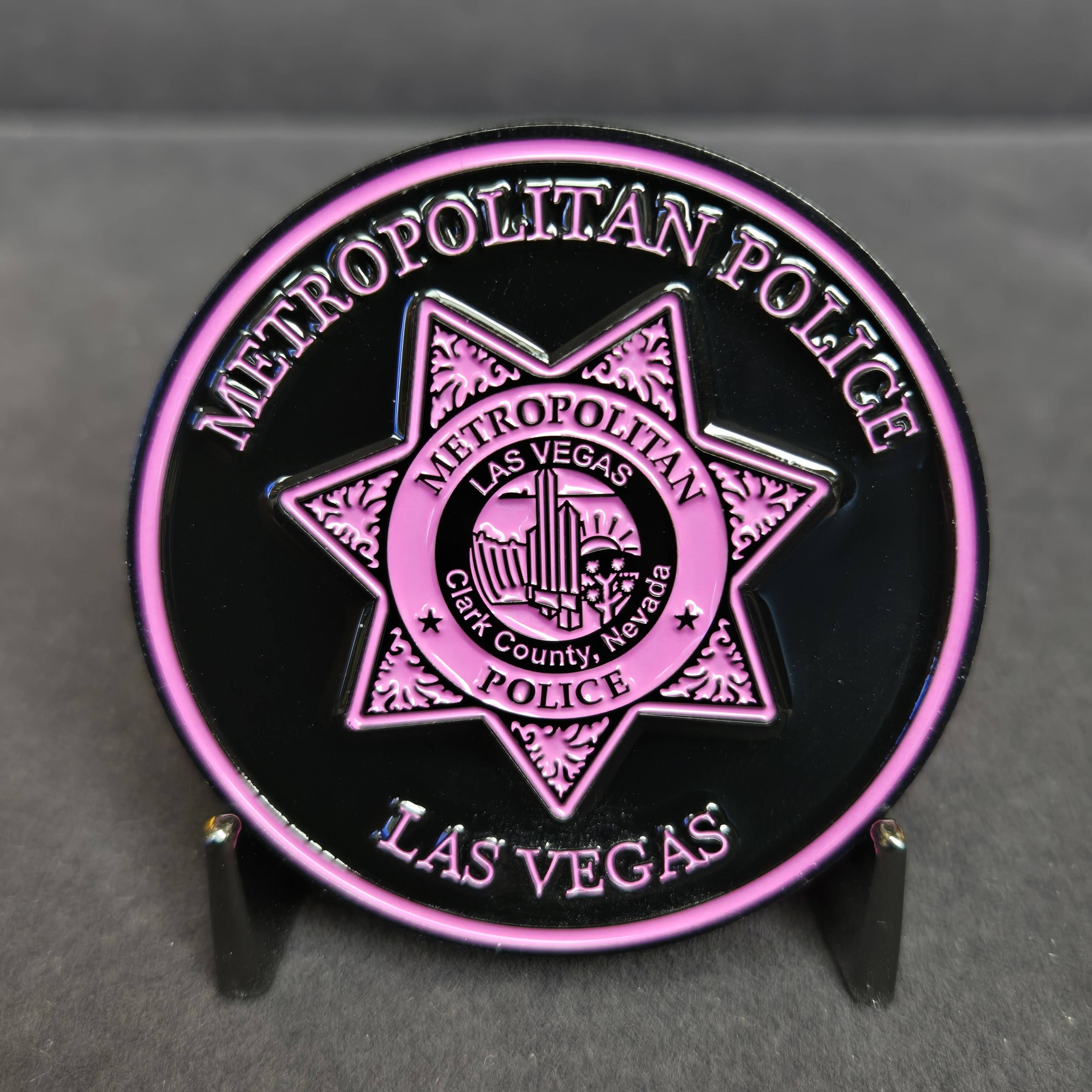 LVMPD Cancer Awareness — front