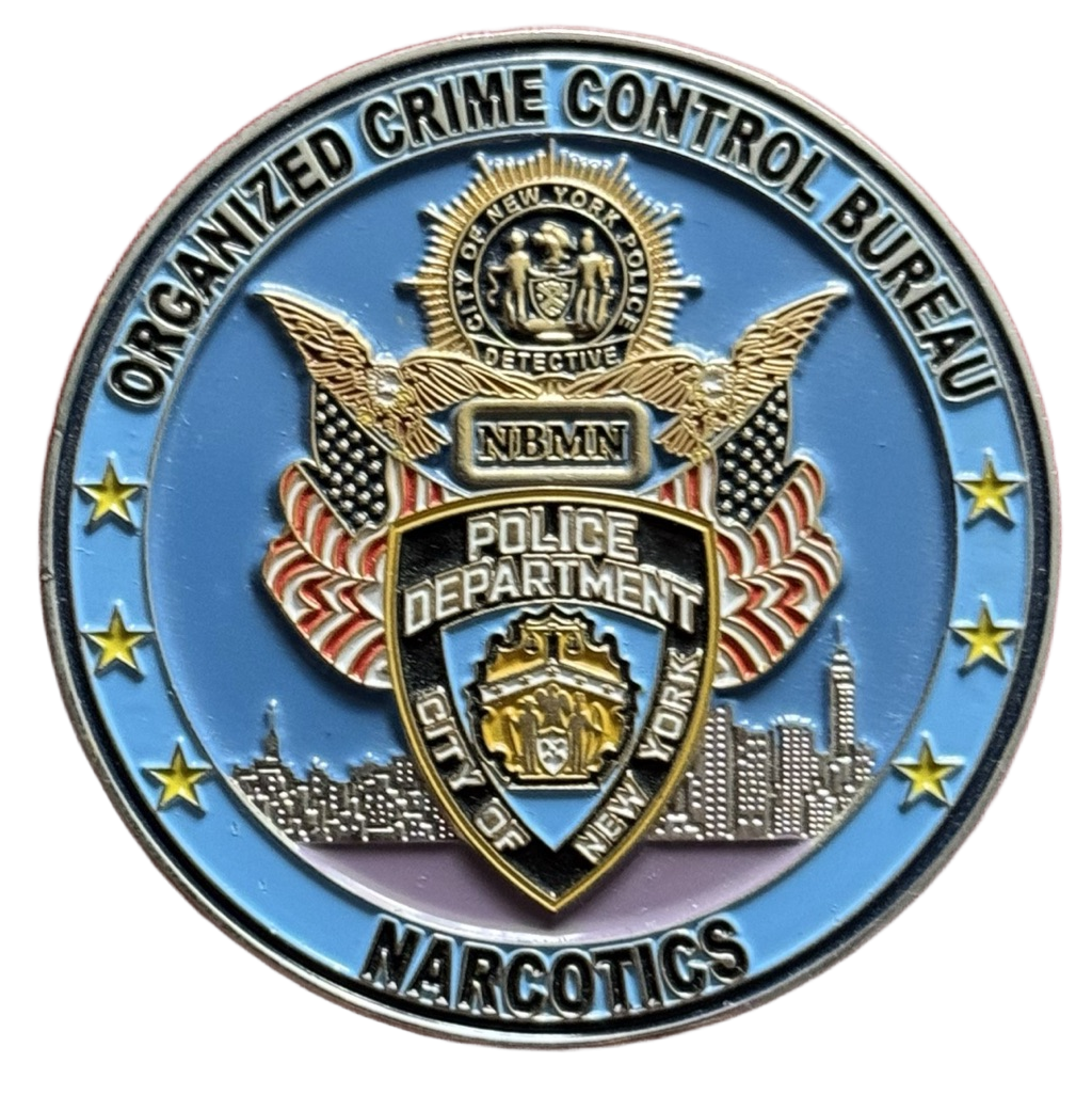 NYPD Organized Crime Control Bureau Narcotics Manhattan North — front