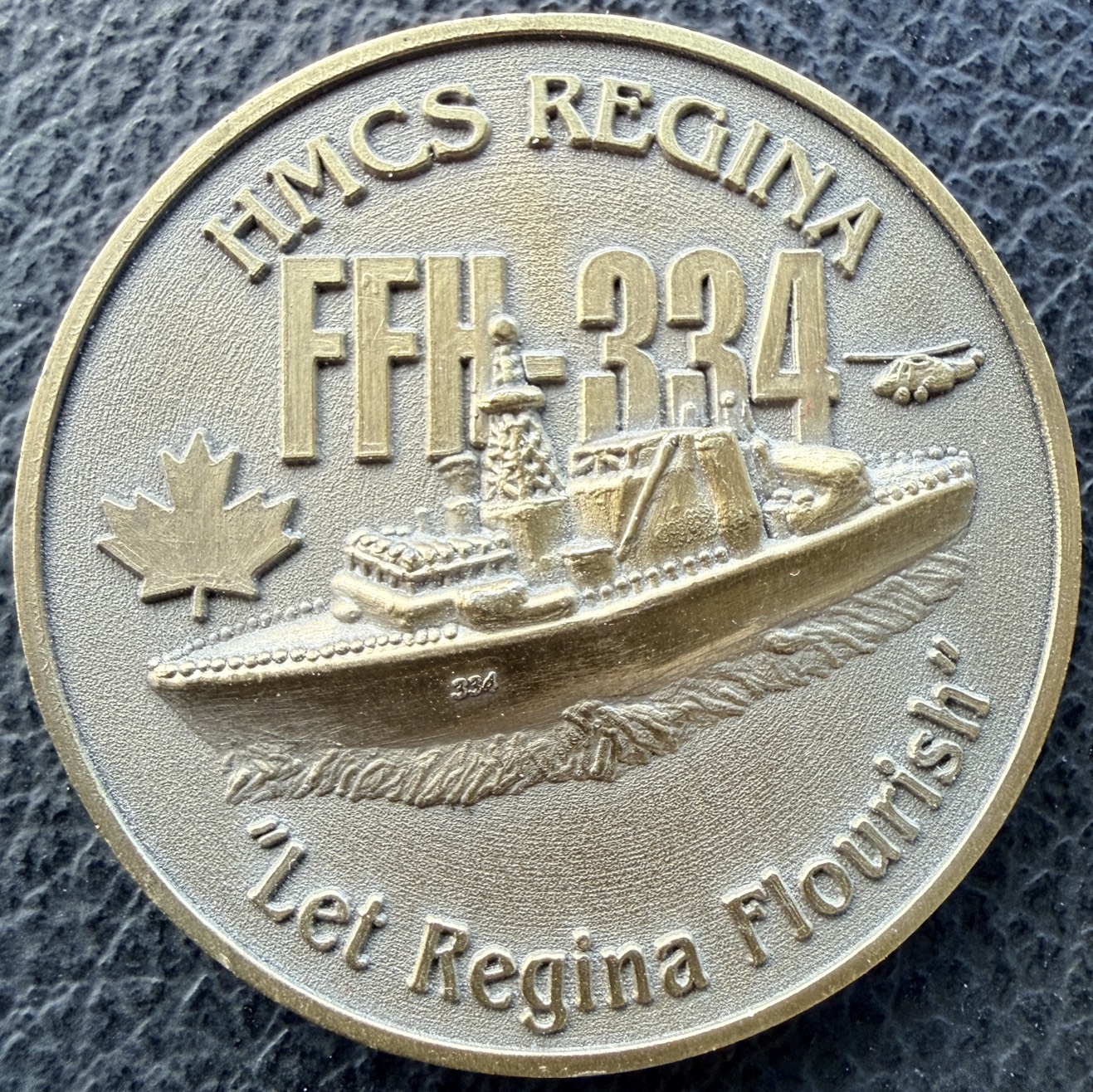 HMCS Regina - FFH 334 — back