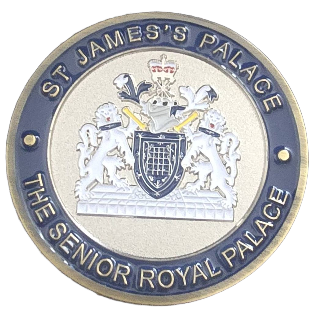 St James's Palace Challenge Coin — front