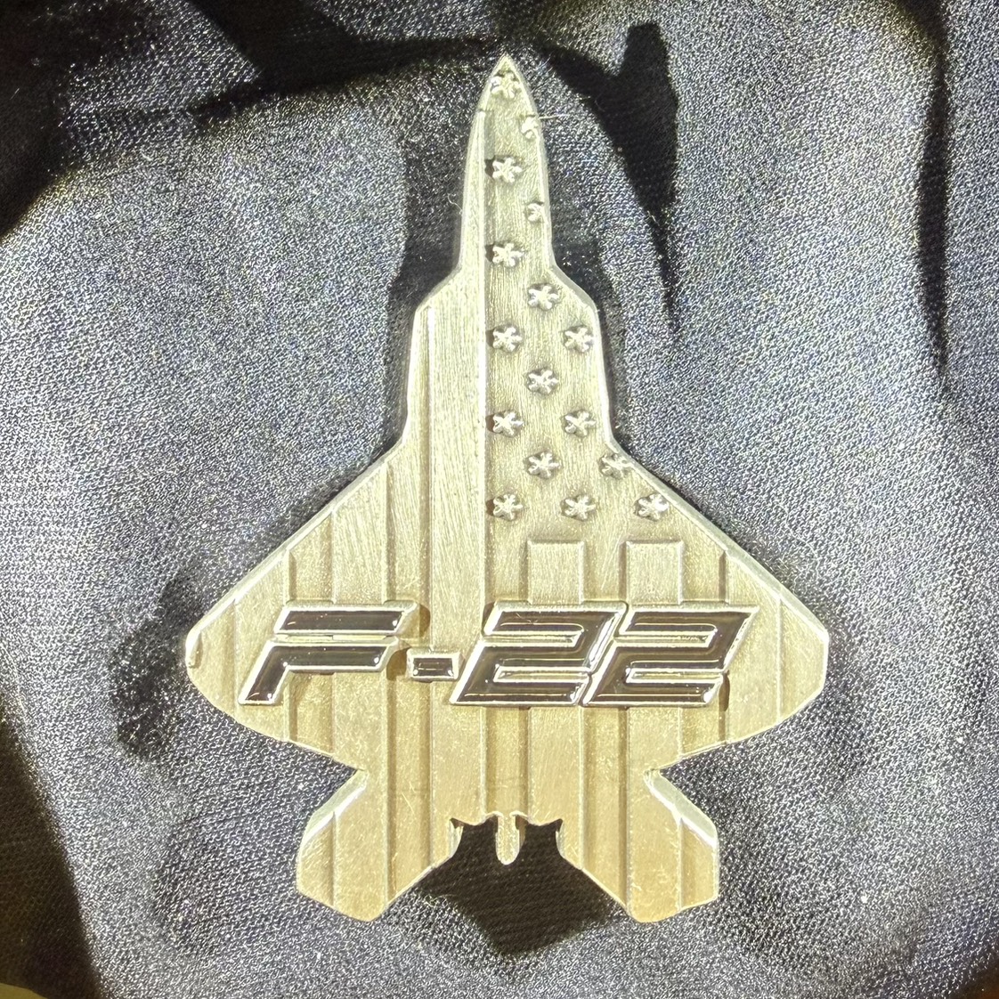 U.S.A.F.  F-22 — back