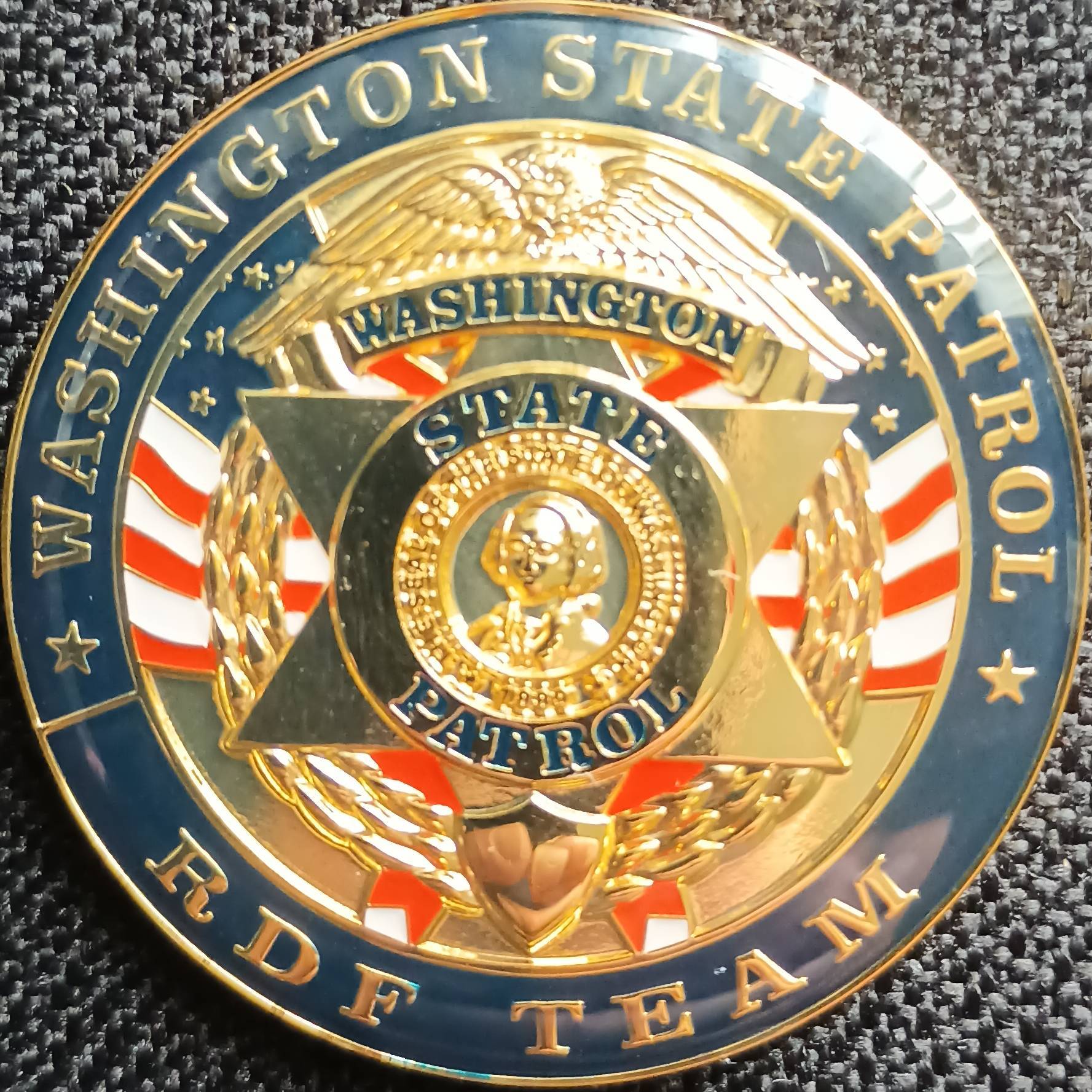 Washington State Patrol RDF — back
