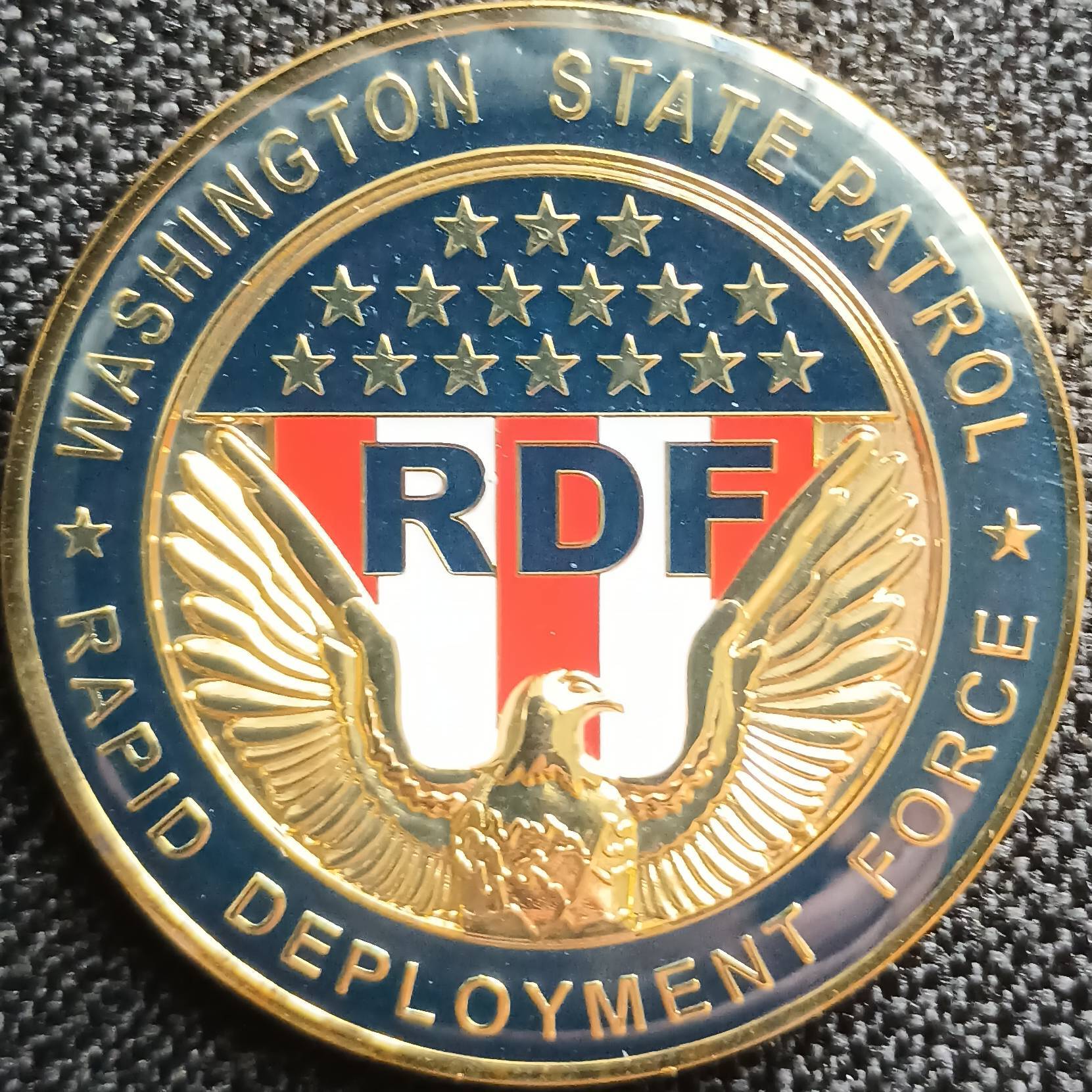 Washington State Patrol RDF — front