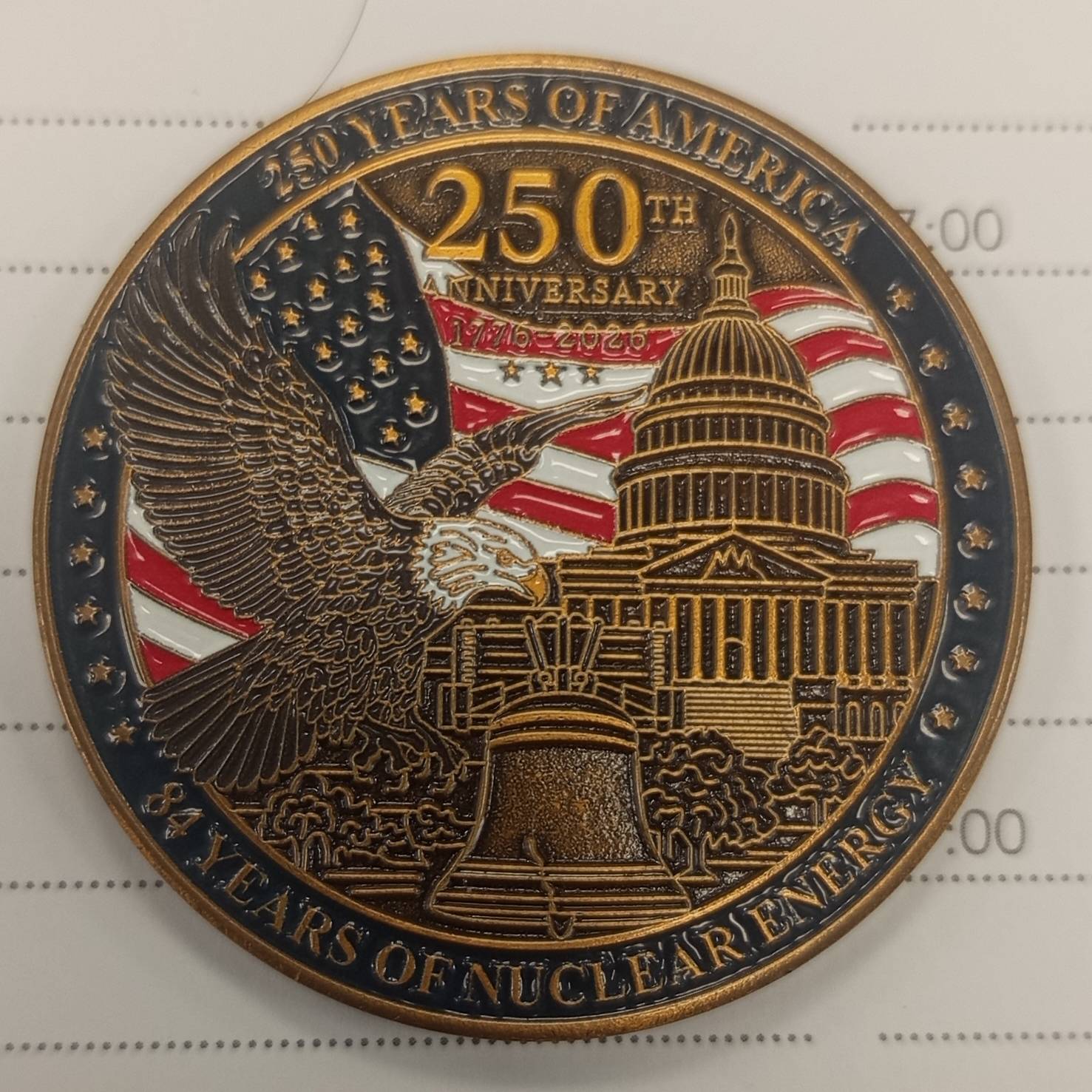 250 years of america — front