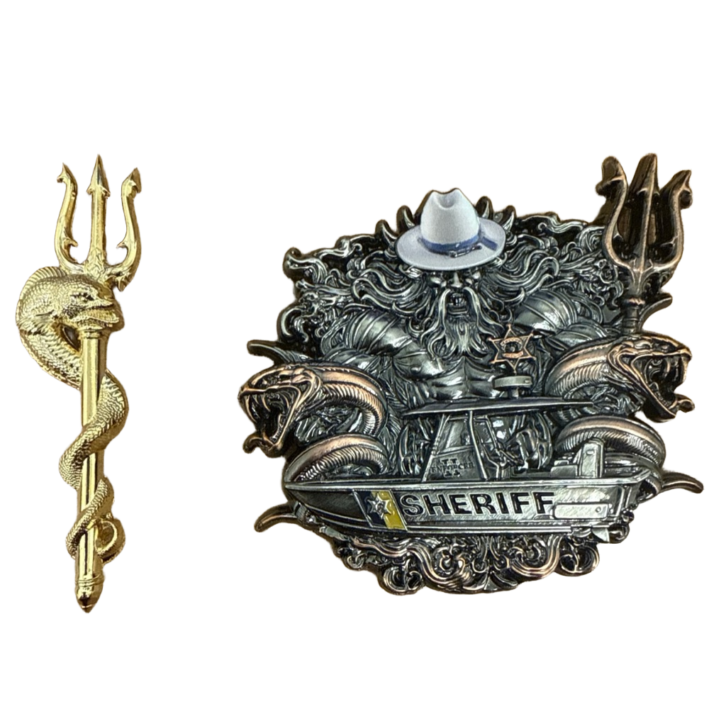 Dutchess County Sheriff’s Office Trident of Poseidon — back