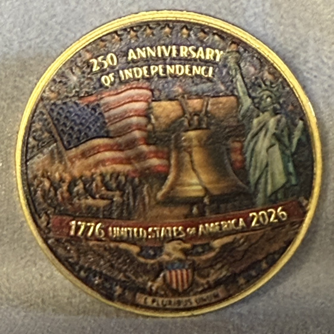 250th USA — back