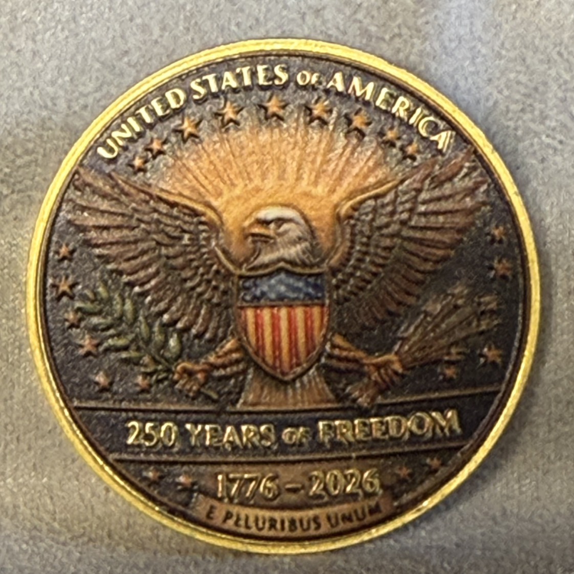 250th USA — front