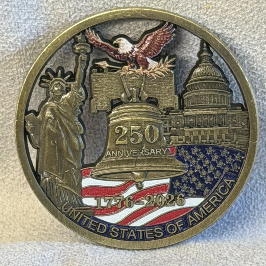 250 USA — back