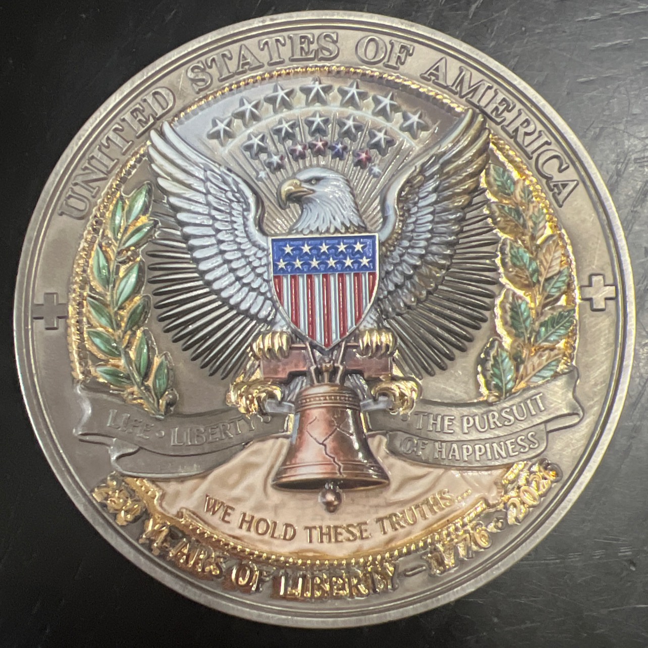 US 250 Anniversary Coin — front