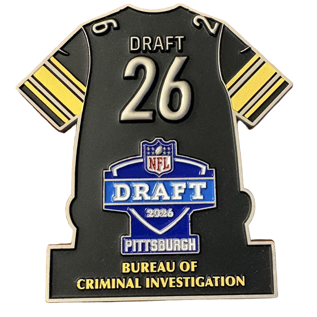 2026 Pennsylvania State Police Draft Jersey — back