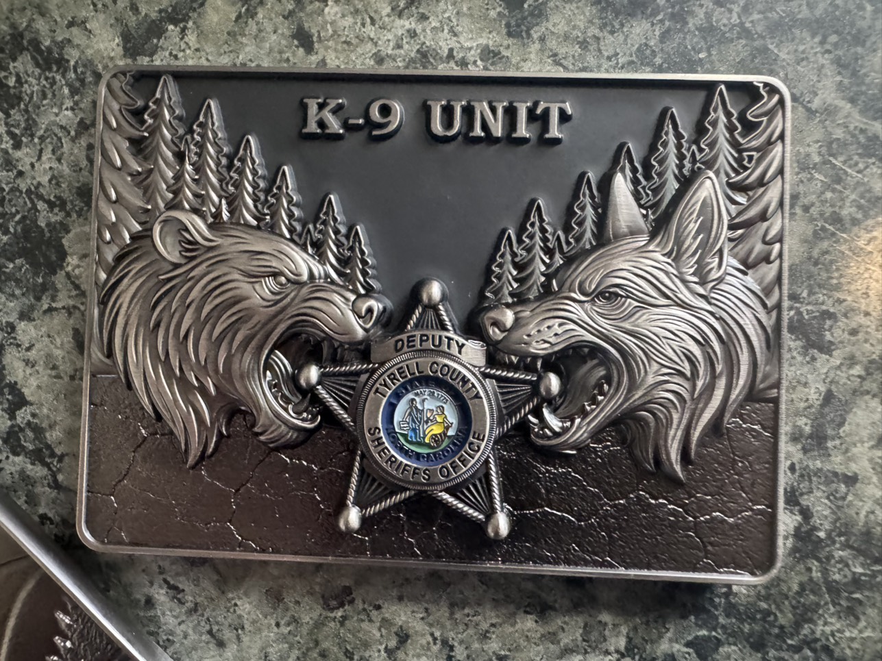 Tyrrell County NC K9 — front