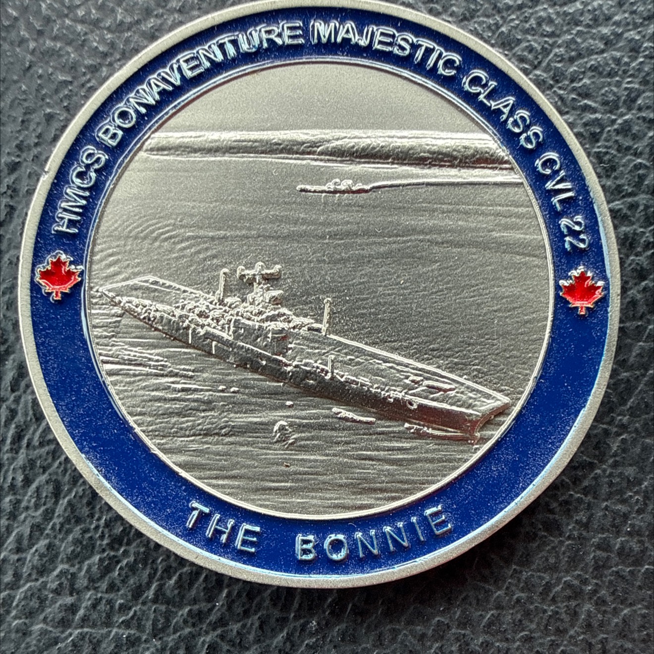 HMCS Bonaventure — back