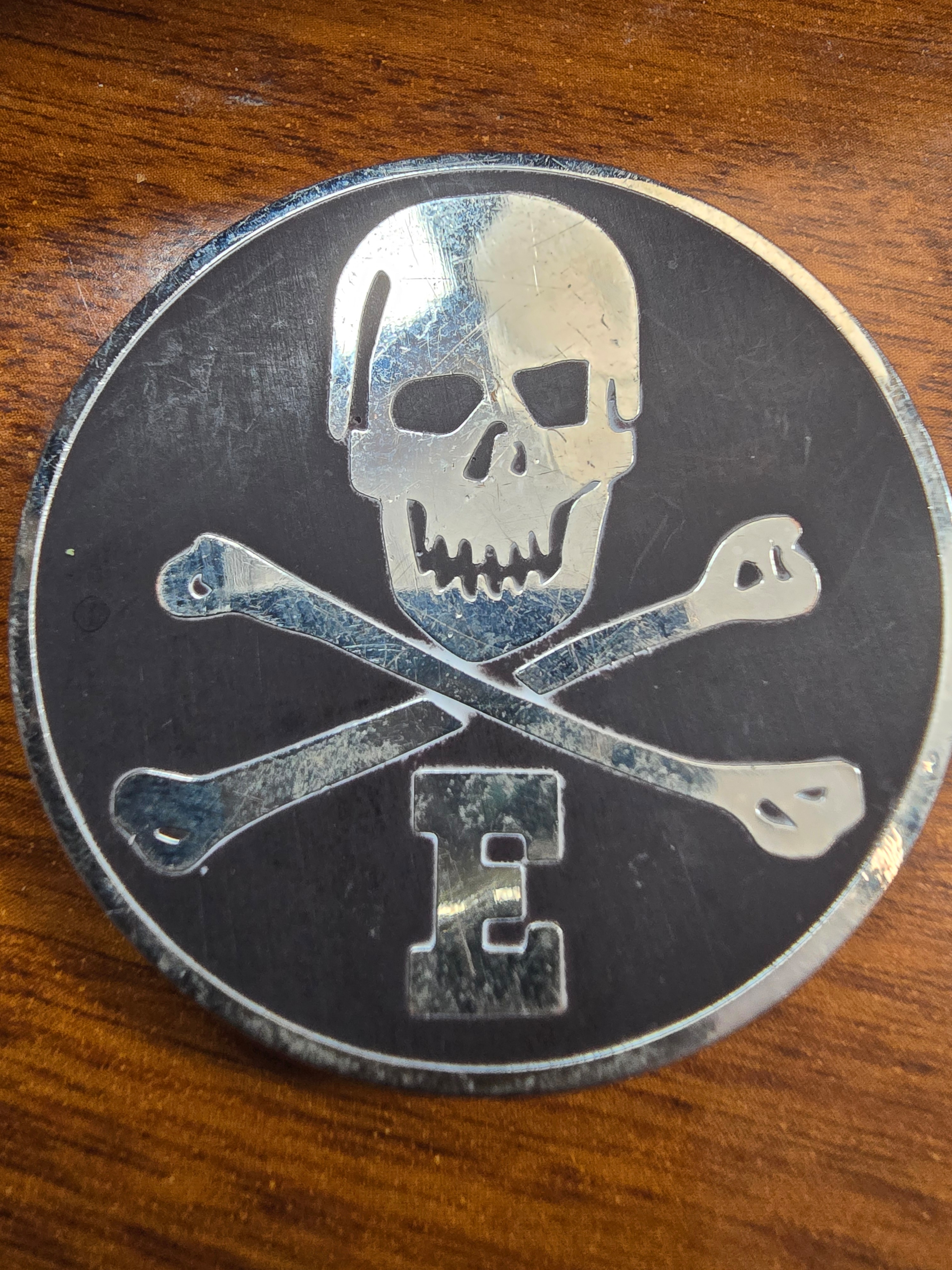 Fear the bones hidden message  — front