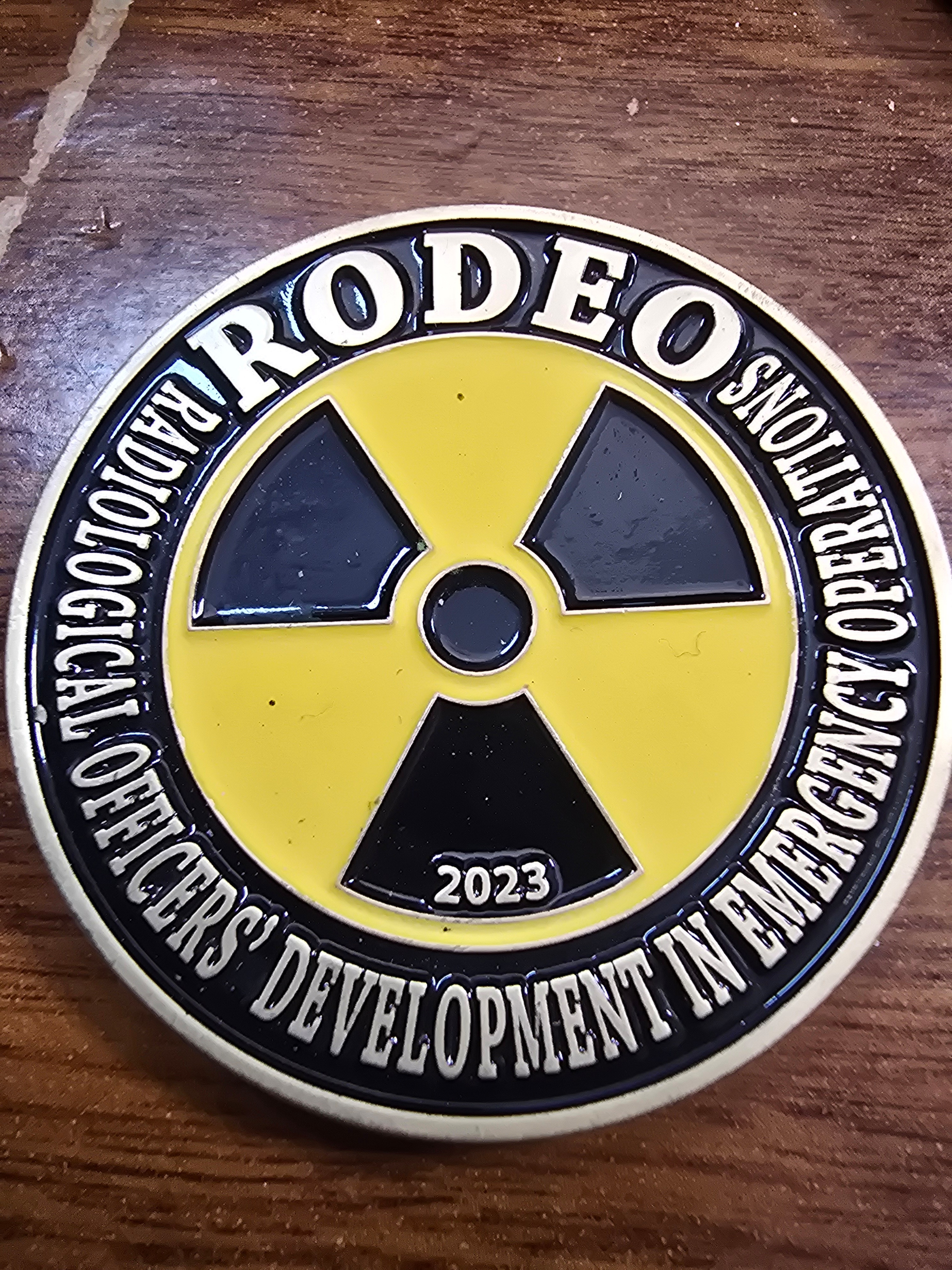 Pennsylvania emergency Management agency rodeo coin — front