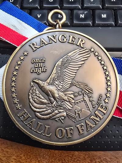 Ranger Hall of Fame medallion
