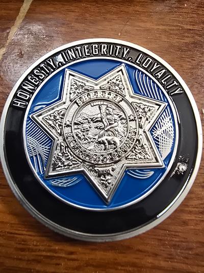 San Diego County sheriff Smart Coin®