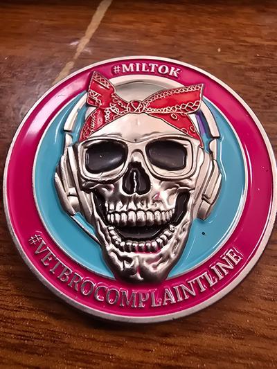 @engineergirl96 Tiktok challenge coin 