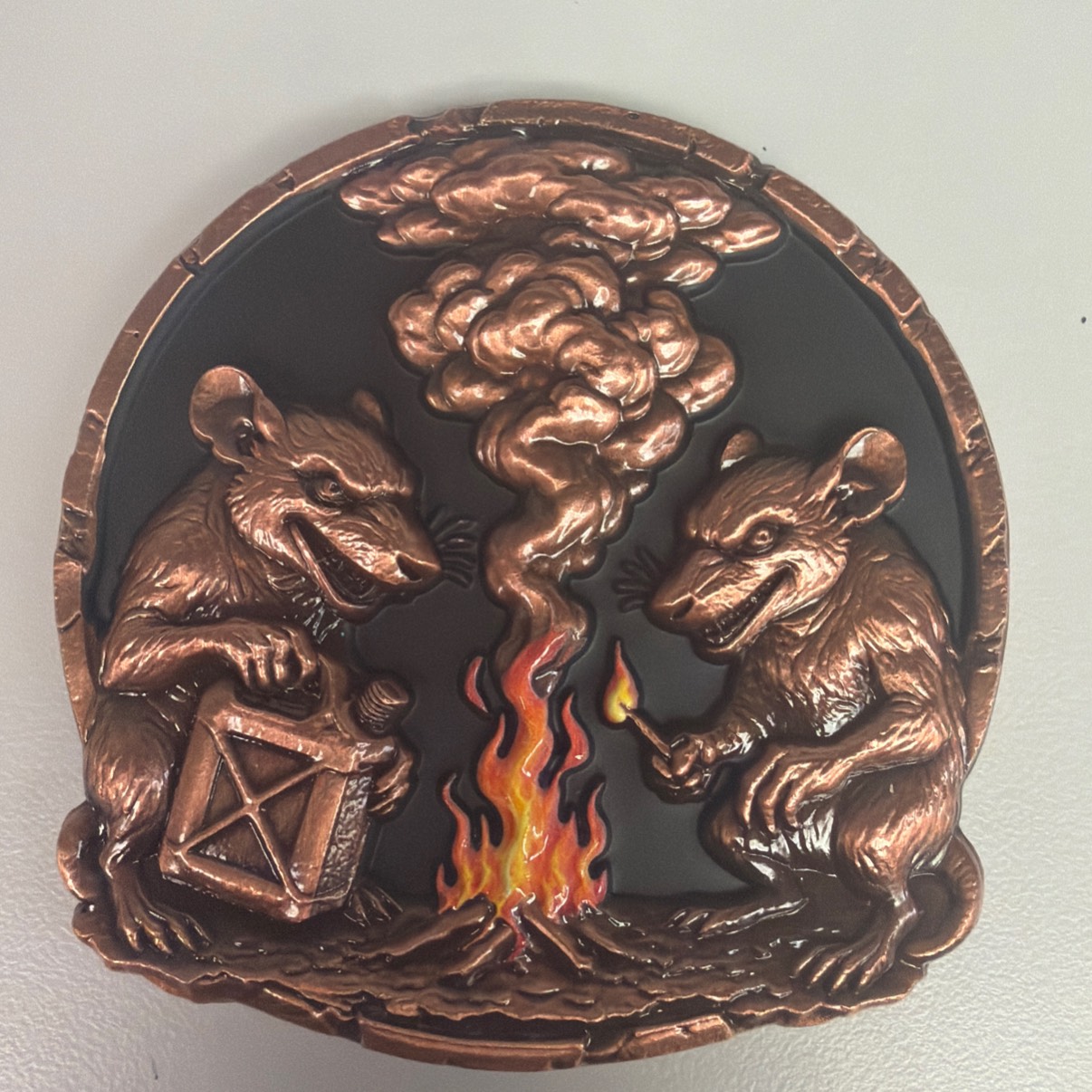 Va arson — back