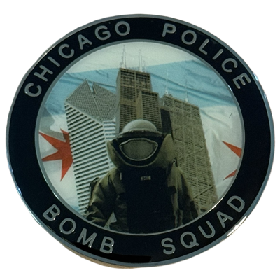 Chicago Police Bomb Squad Challenge Coin