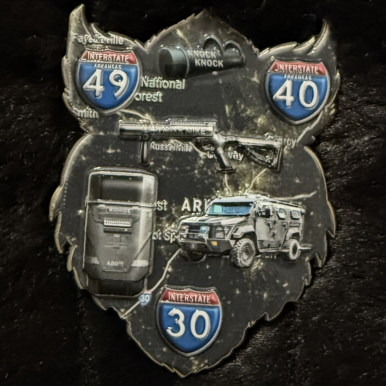 Arkansas S.W.A.T. - Breacher — back