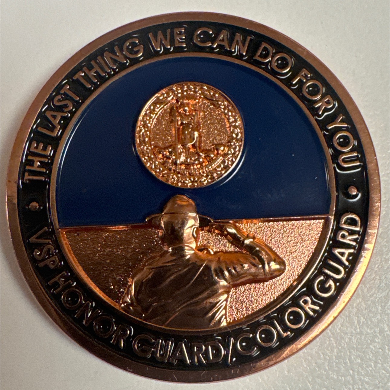 Virginia State Police Honor Guard — back