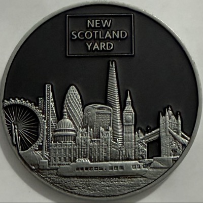 Metropolitan Police New Scotland Yard Challenge Coin