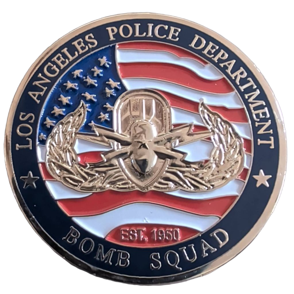 Los Angeles Bomb Squad — back