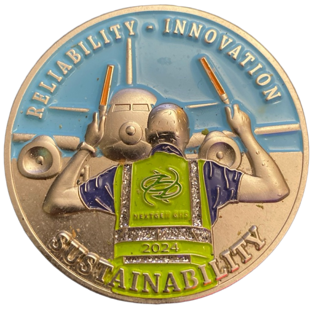 Sustainability Innovation Challenge Coin 2024 — front