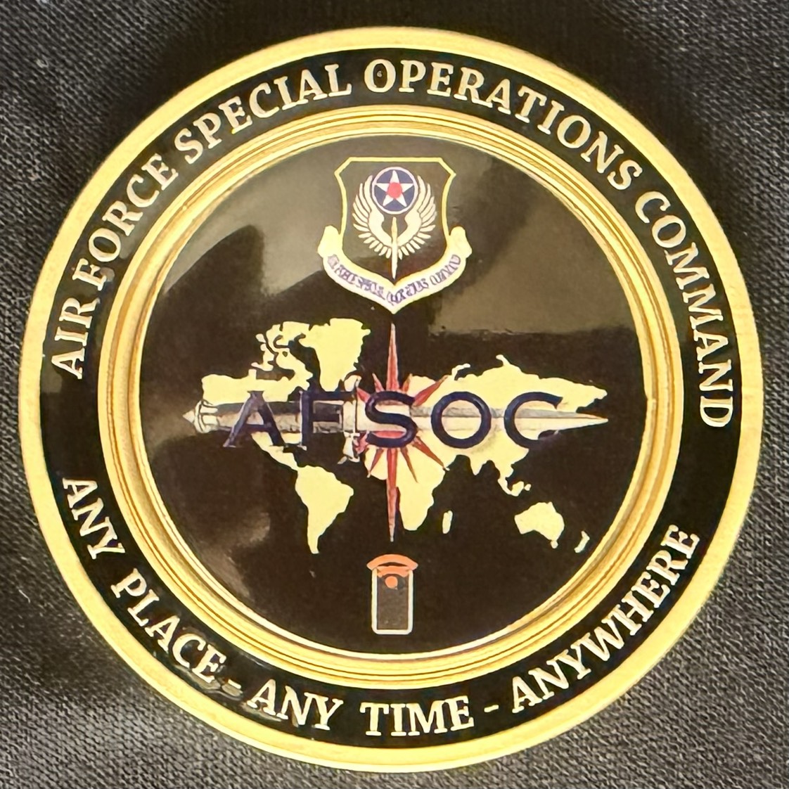 U.S.A.F. — back