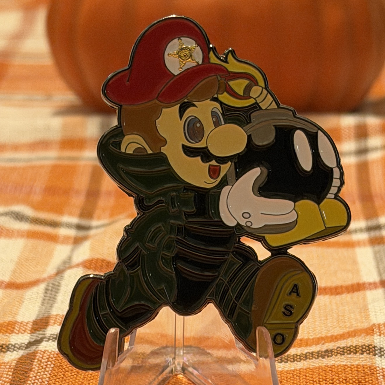 Alachua County Bomb Squad Mario — front