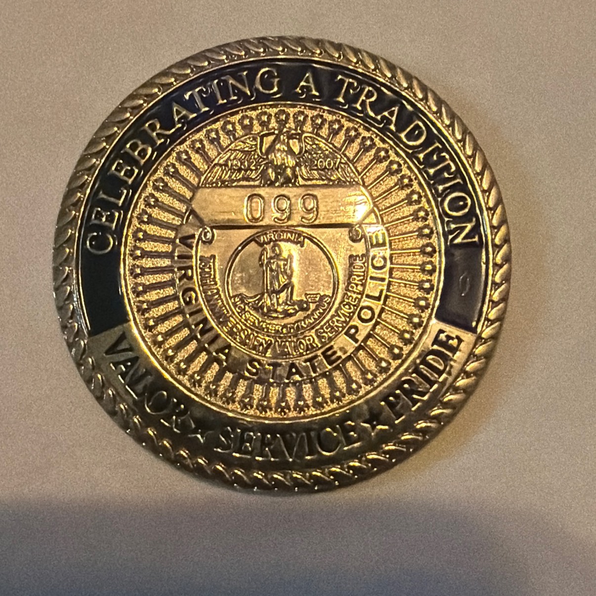 75th anniversary — back