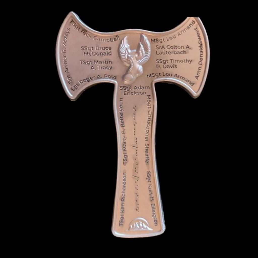 Emory Corwine Memorial Ruck Race Coin — back